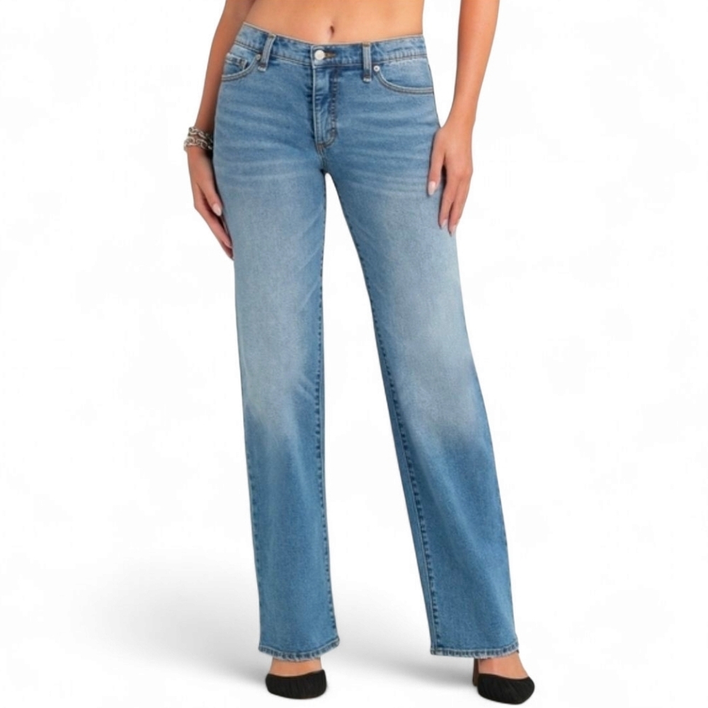 NWT Jessica Simpson Rosa Relaxed Straight Jeans